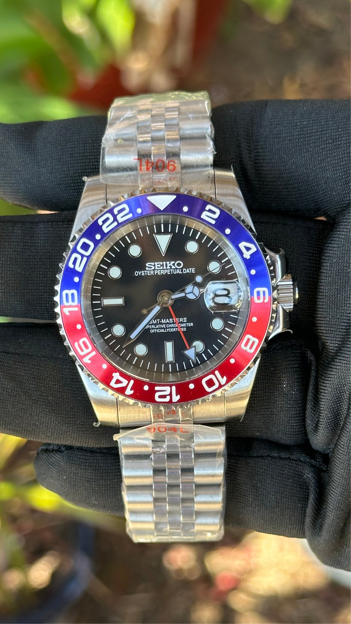 Seiko Mod GMT “Pepsi”