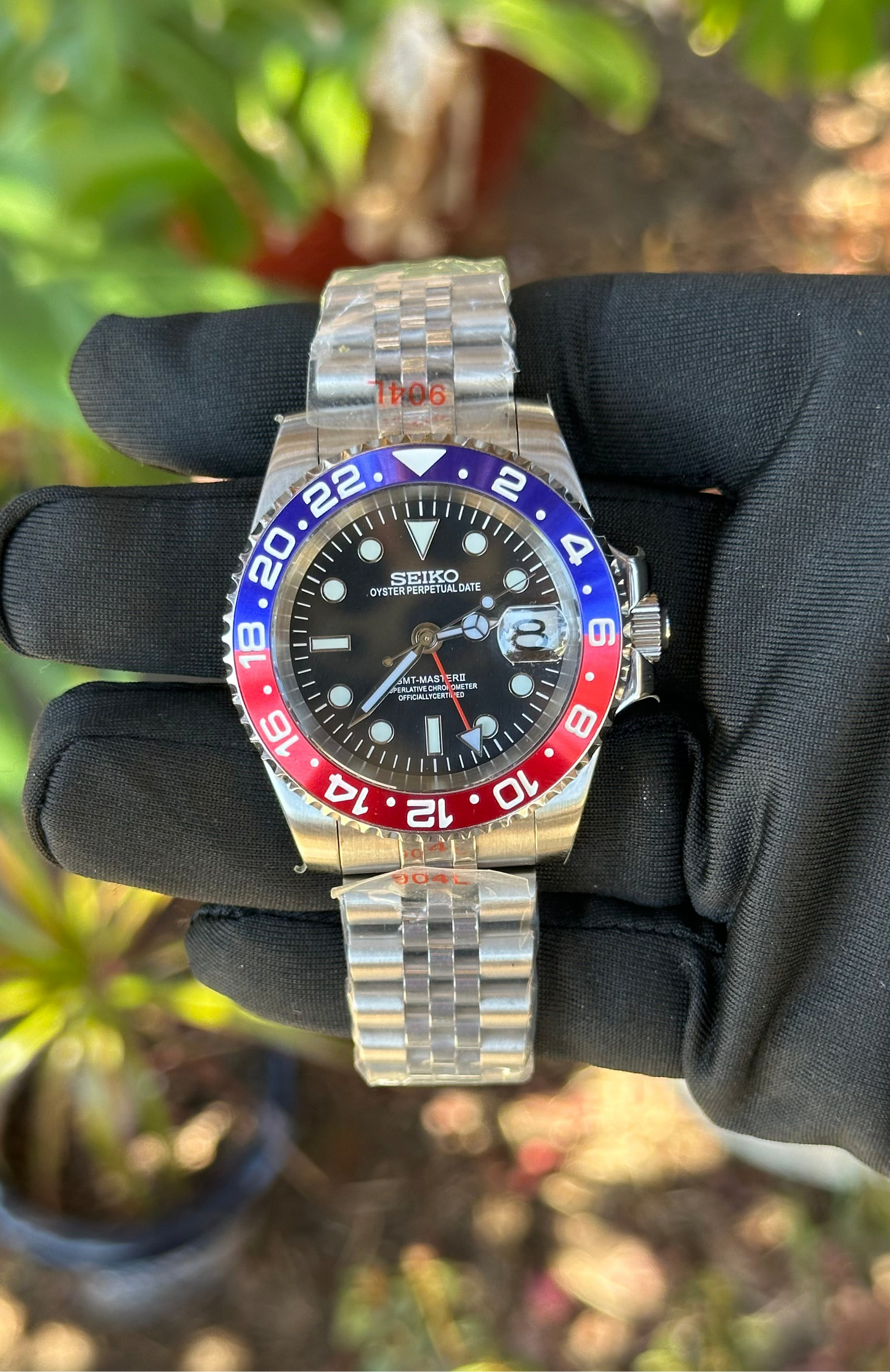 Seiko Mod GMT “Pepsi”