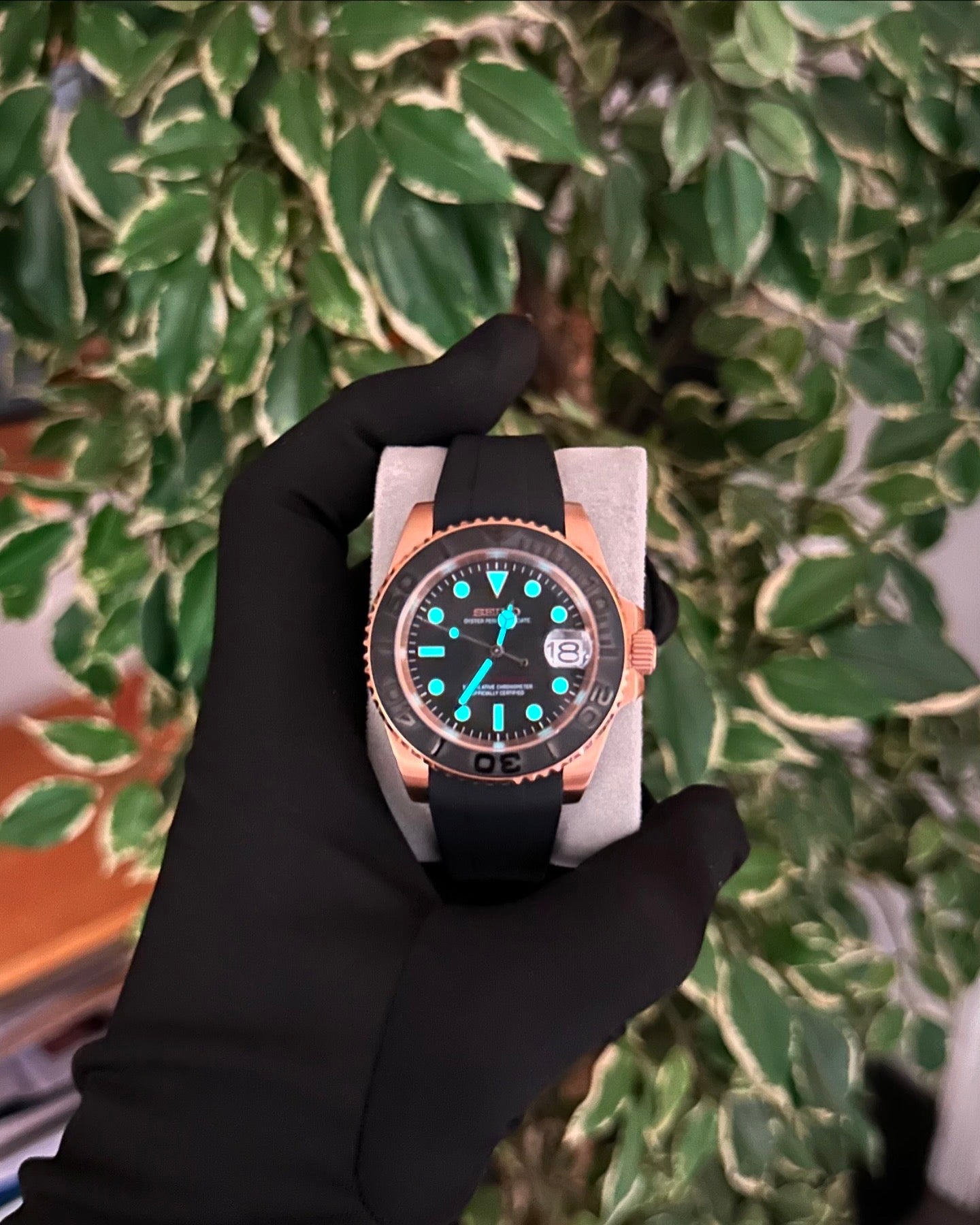 Seiko “Yachtmaster” Rose Gold