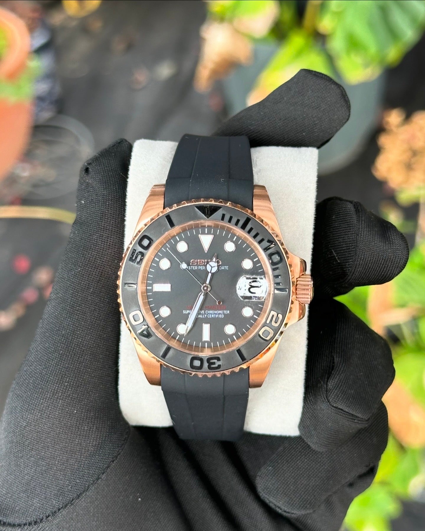 Seiko “Yachtmaster” Rose Gold