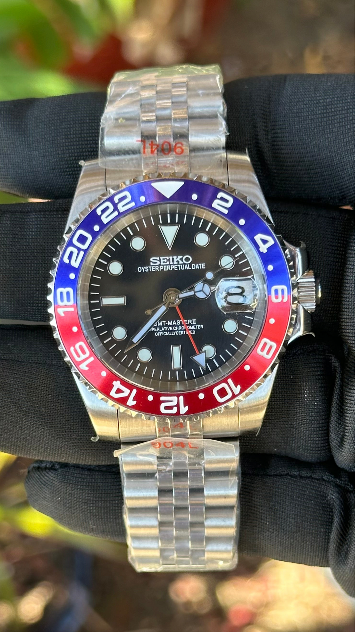 Seiko Mod GMT “Pepsi”