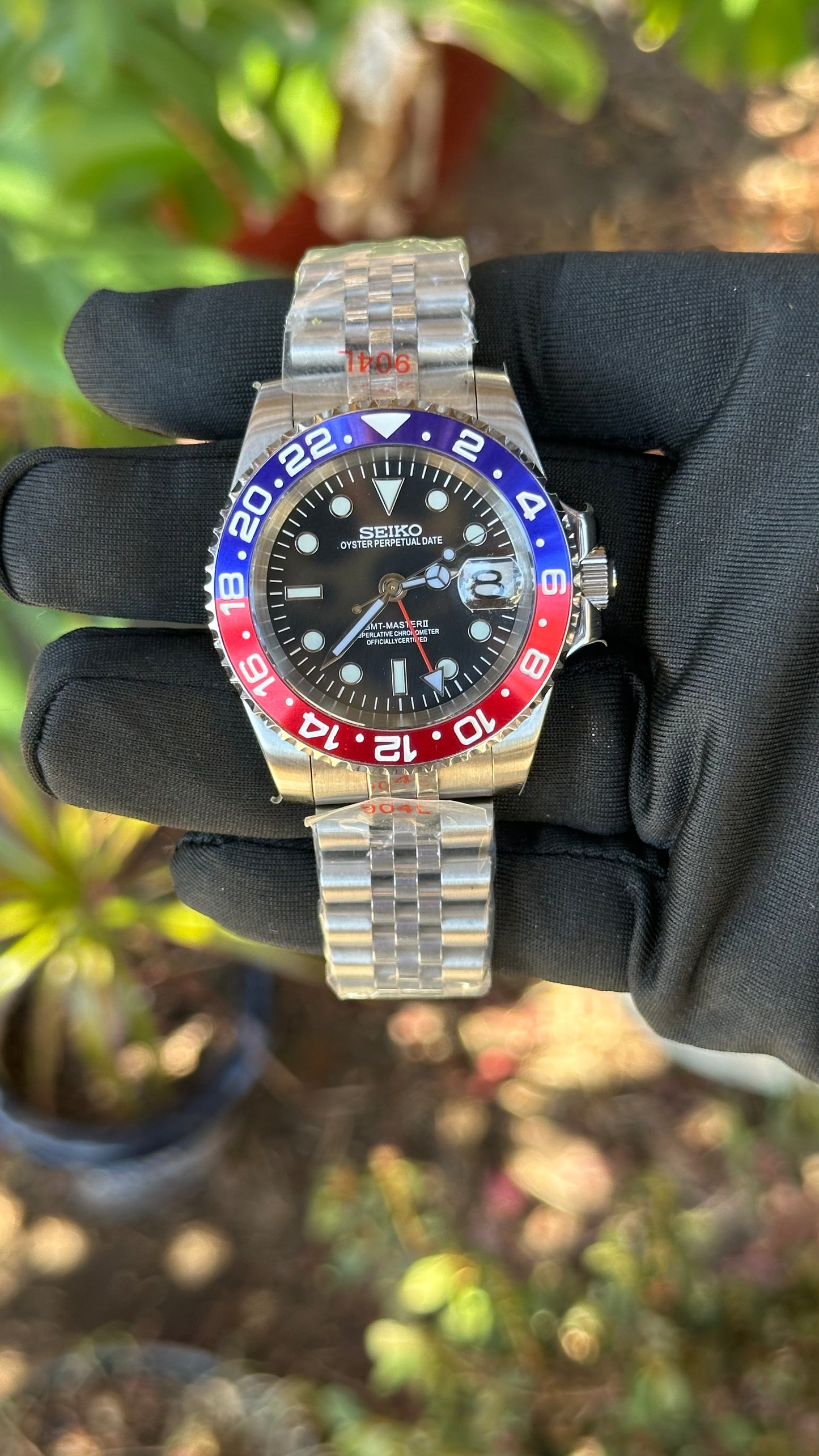 Seiko Mod GMT “Pepsi”